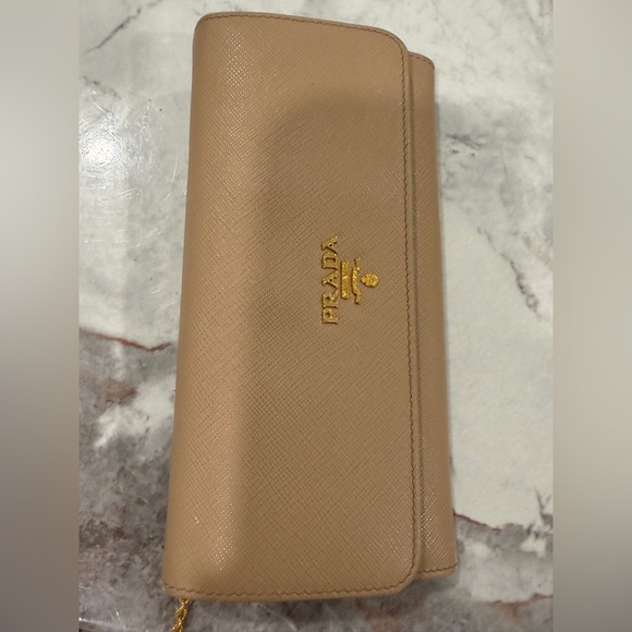 Prada Beige Leather Wallet - Picture 7 of 15